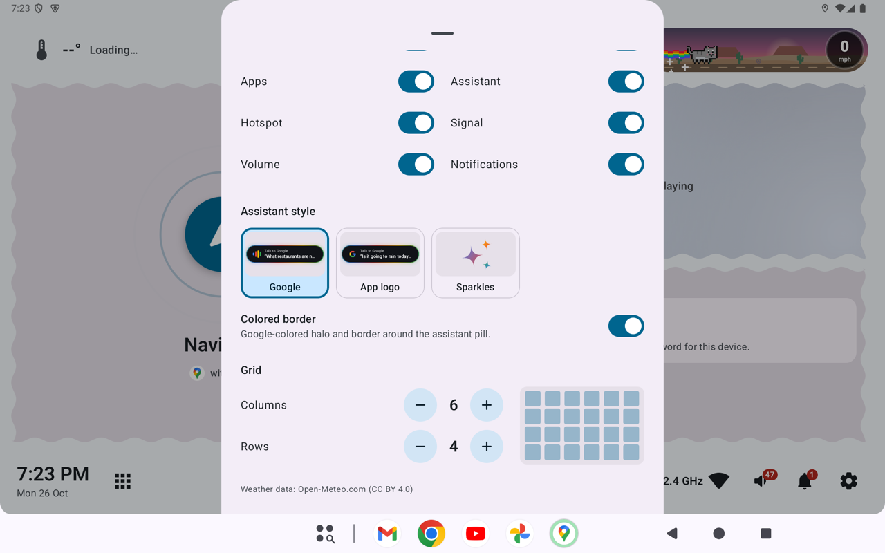 Pick your assistant button style